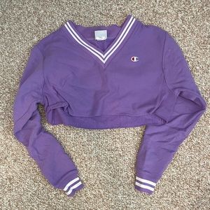 Urban outfitters crop sweatshirt